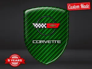 Corvette Autocollants Bombés Universel Qualité Pro Supérieure